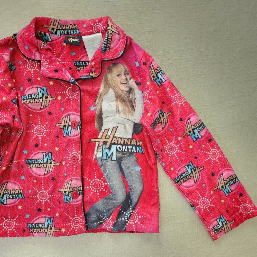 Y2k hannah montana pj shirt 4t
